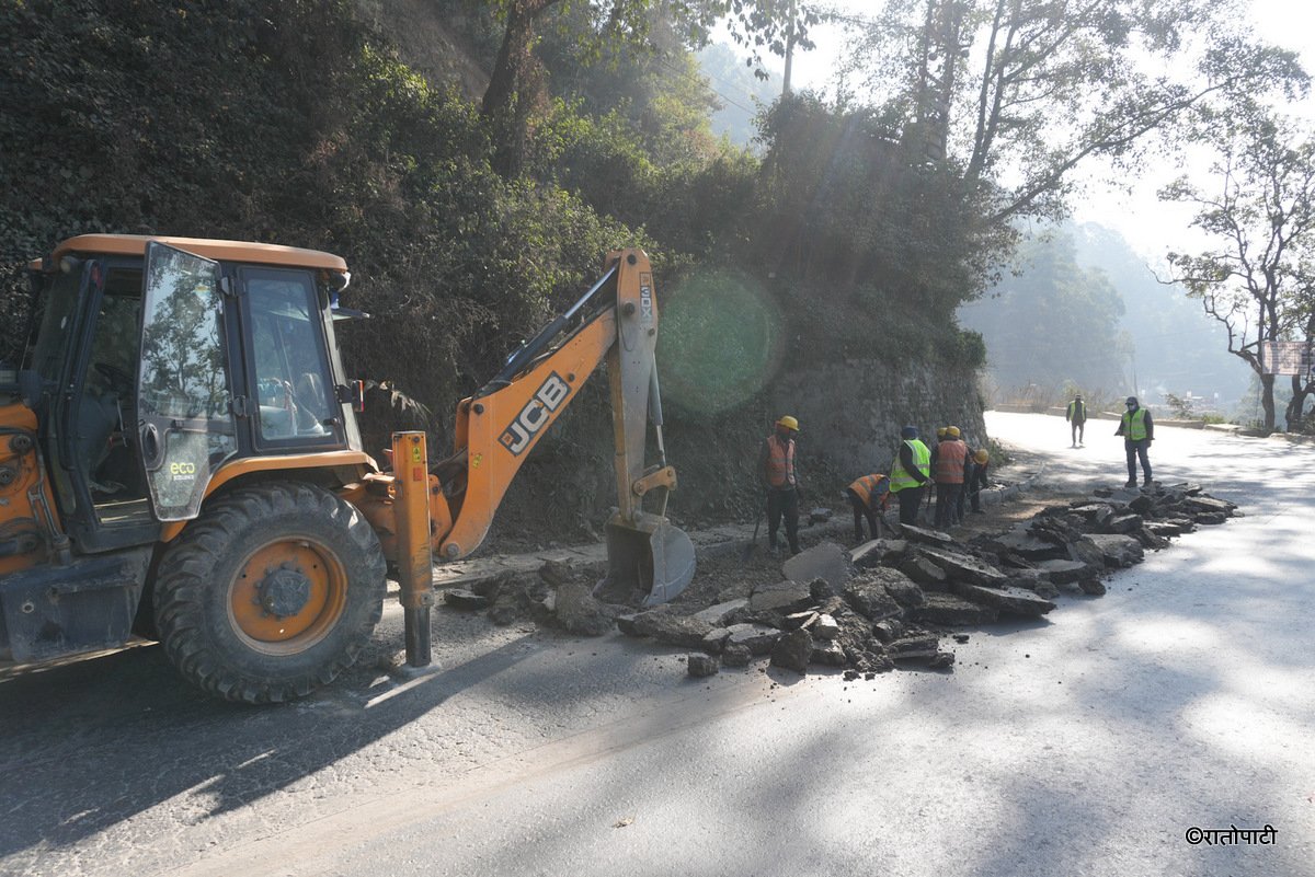 Naagdhunga Naubise Road Construction_-1448