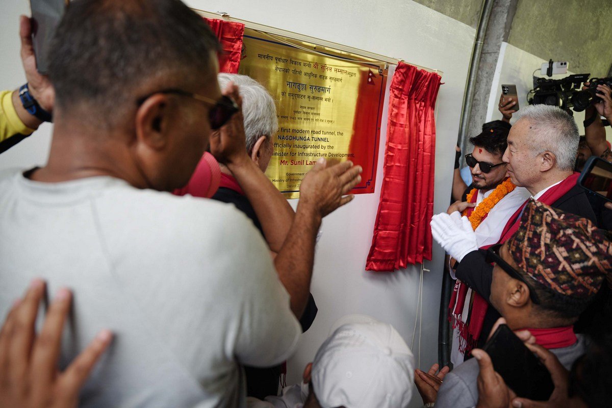 Nagdhunga Sisne Khola Tunnel Officially Inaugurated