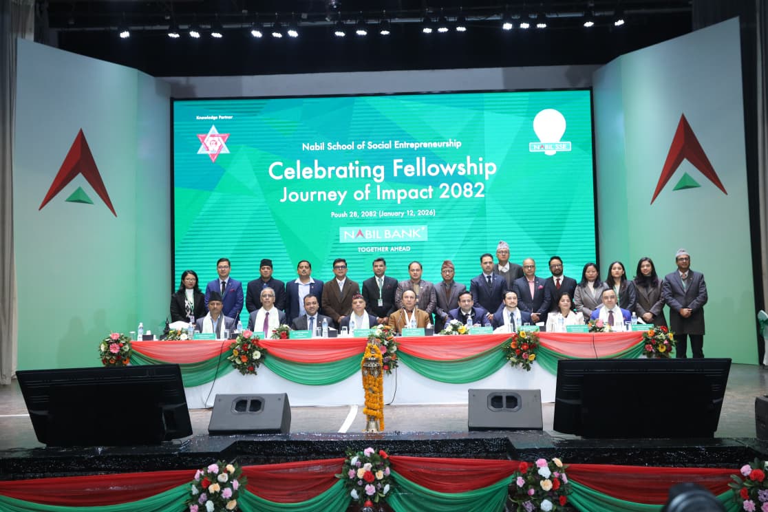   नबिल बैंकद्वारा ‘सेलिब्रेटिङ फेलोसिपः जर्नी अफ इम्प्याक्ट, २०८२’ कार्यक्रम सम्पन्न