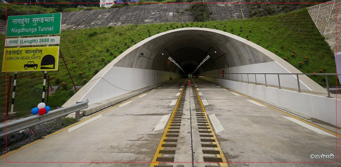 Nagdhunga Tunnel Officially Inaugurated, Marking New Era in Nepal's Infrastructure