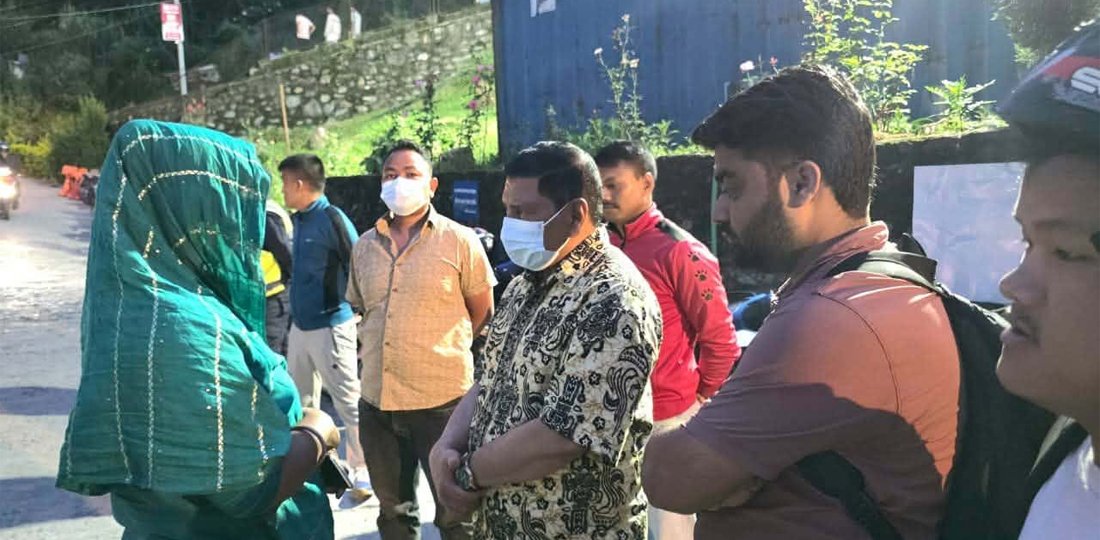 विवेक मण्डलको स्वास्थ्य अवस्था बुझ्न कीर्तिपुर अस्पताल पुगे नारायणकाजी श्रेष्ठ