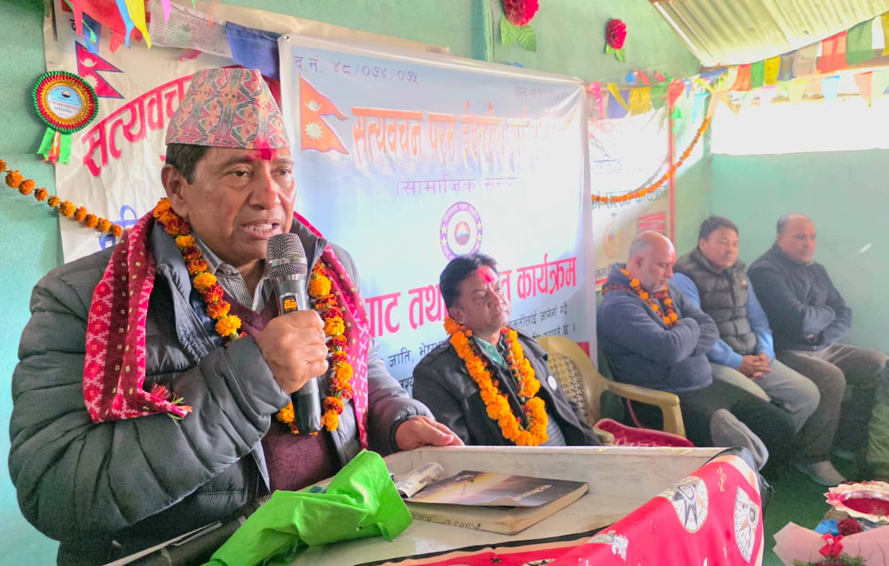 सर्लाहीका जनताको काखमा आएँ, हक–अधिकार र विकासका लागि अन्तिम समयसम्म लड्छु : श्रेष्ठ