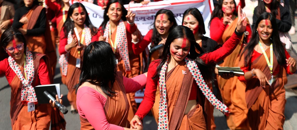 पिके क्याम्पसमा प्यानलै जितेकाे नेविसंघका बागी पक्षधरको विजय जुलुस (तस्बिरहरू)