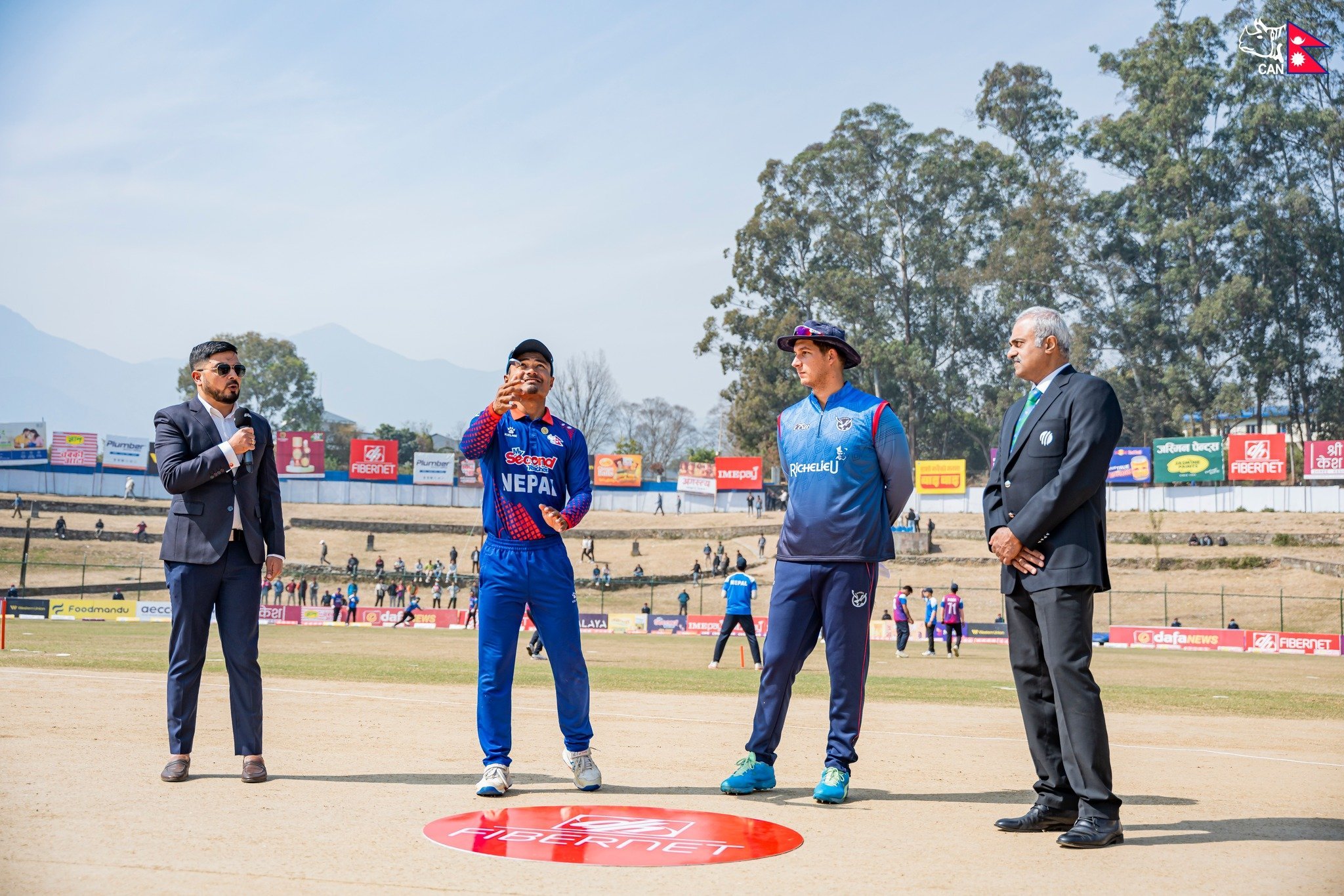 टी–२० अन्तर्राष्ट्रिय शृङ्खला : नेपालविरुद्ध नामिबियाले पहिले ब्याटिङ गर्ने