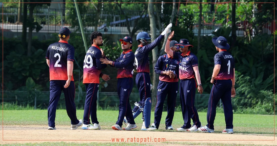 Nepal Defeats Hong Kong by 19 Runs to Win Asian Games Qualifier