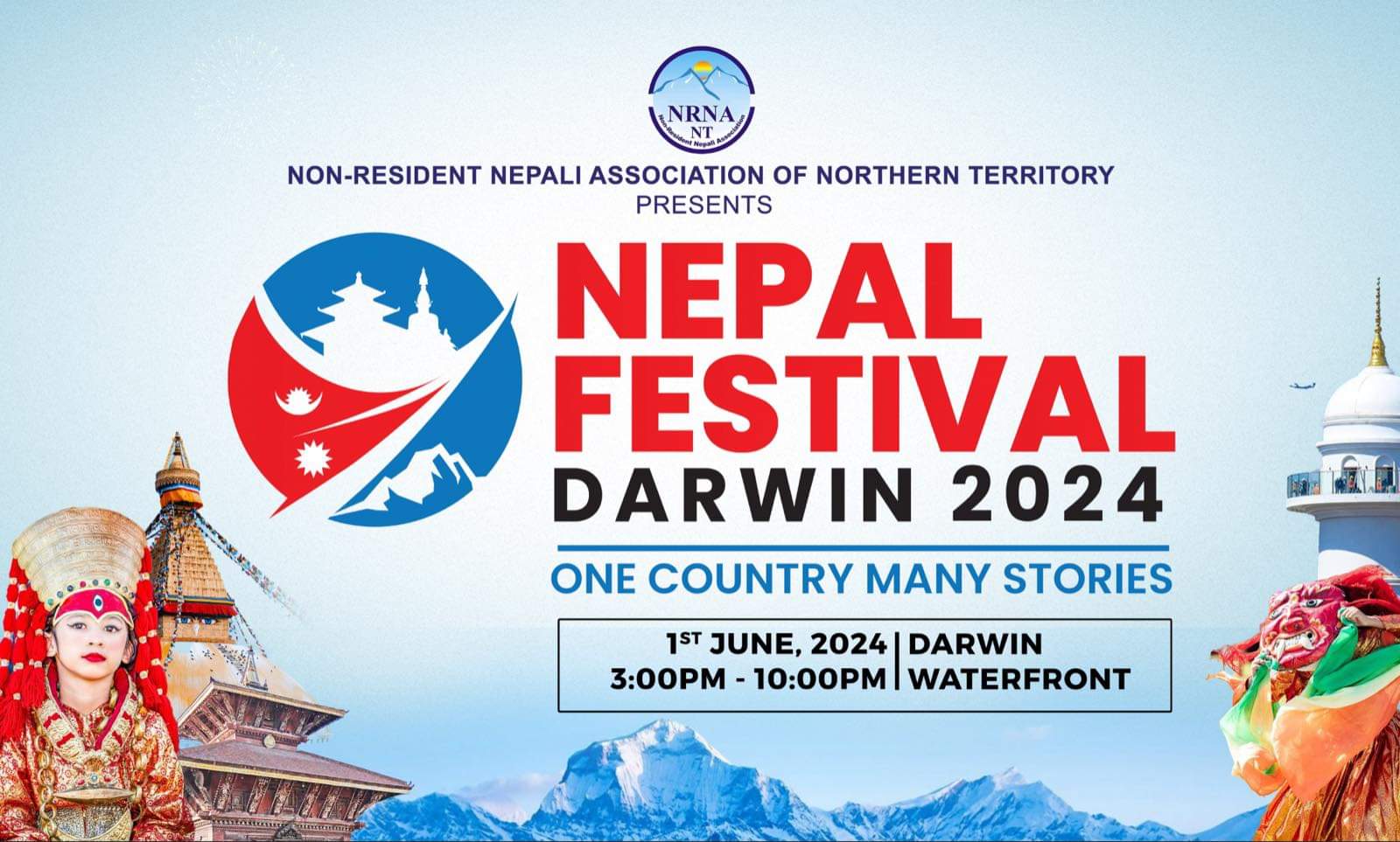 अस्ट्रेलियाको  डार्विनमा जुन १ मा  नेपाल फेस्टिभल २०२४ हुँदै