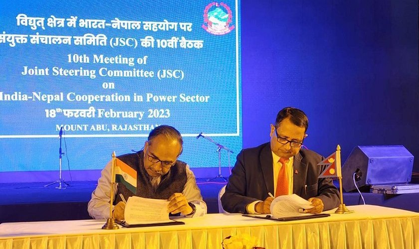 नेपाल भारत ऊर्जा सचिवस्तरीय बैठक : प्रसारण लाइन र विद्युत् व्यापारमा महत्वपूर्ण सहमति