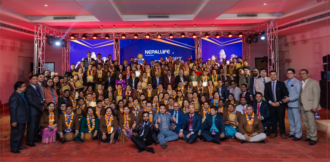   नेपाल लाइफको एमडीआरटी अचिभर्स अवार्ड,२०२६ भव्य रूपमा सम्पन्न