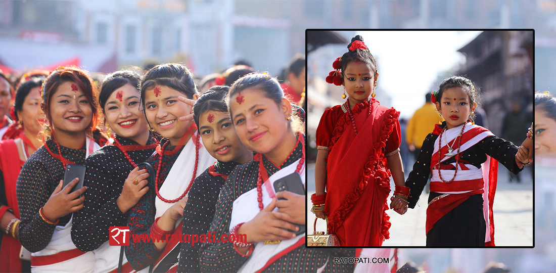 वसन्तपुरमा नेपाल संवत ११४४ को स्वागत, तस्बिरमा हेर्नुहोस्