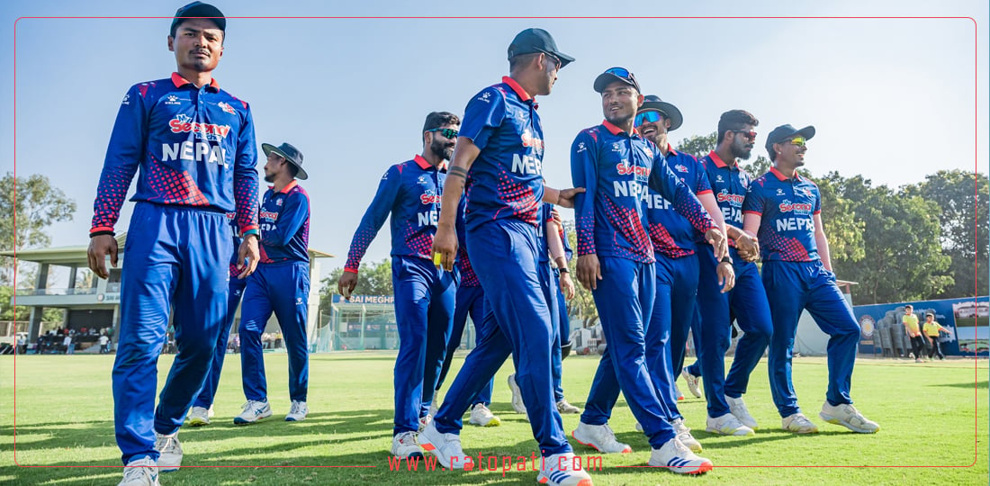 एसिया कपको ढोका खोल्न भारतबाटै ओमान जाँदै नेपाली क्रिकेट टोली