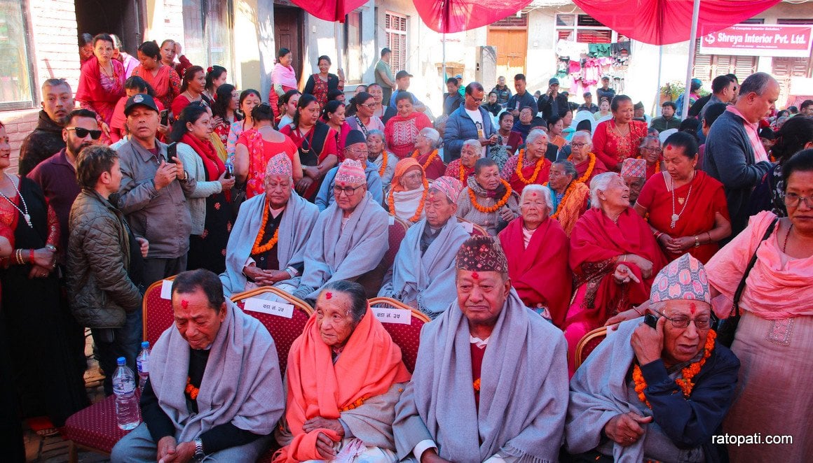 काठमाडौँ महानगरमा सतहत्तर सम्मान समारोह (तस्बिरहरू )