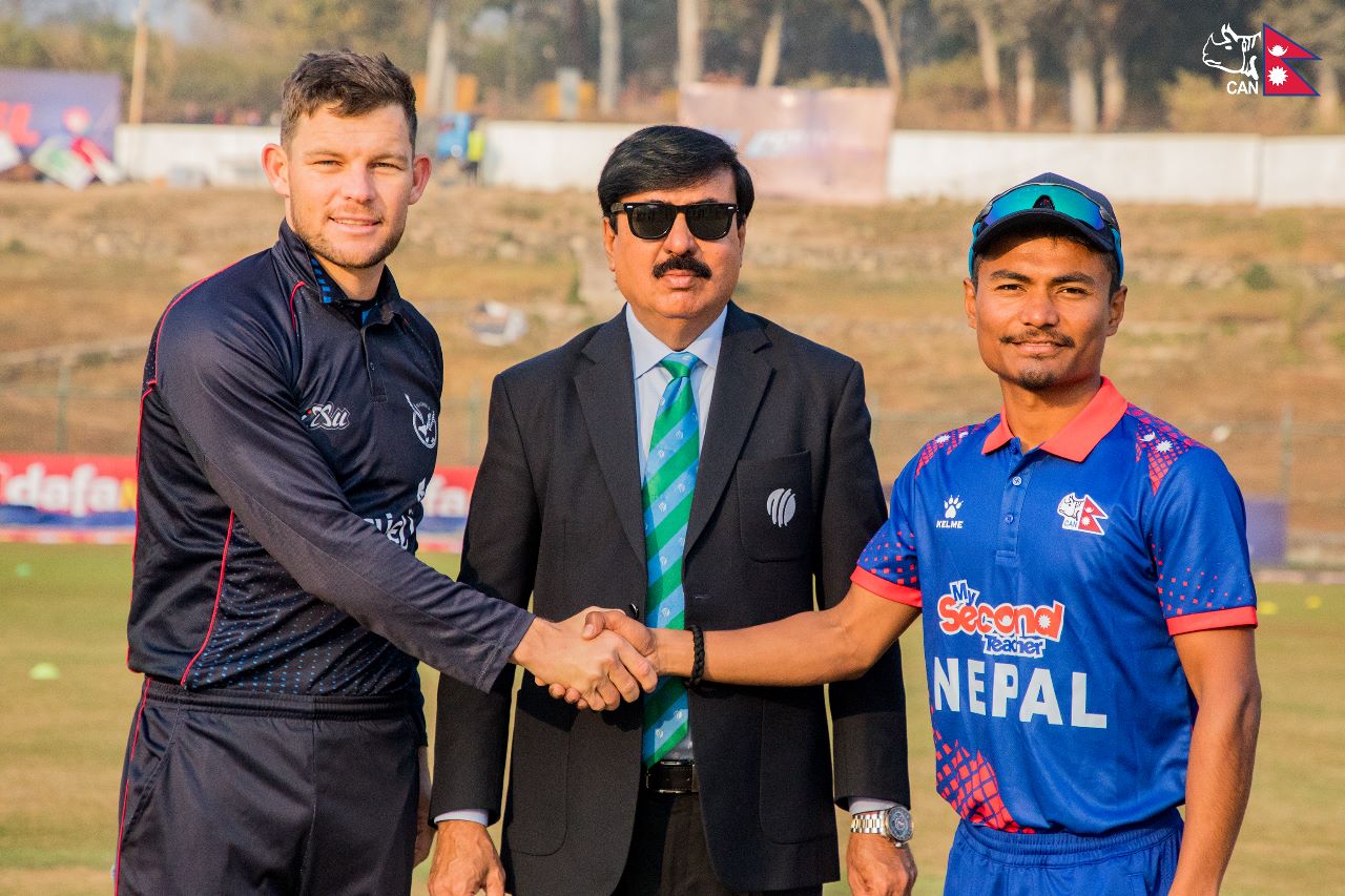 नेपाल र नामिबियाबीचको खेल सुरु