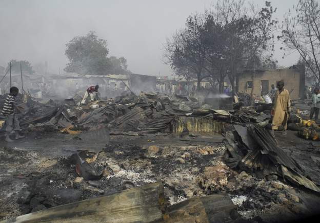 नाइजेरिया : सेनाको ड्रोन गाउँमा खस्दा ८५ सर्वसाधारणको मृत्यु