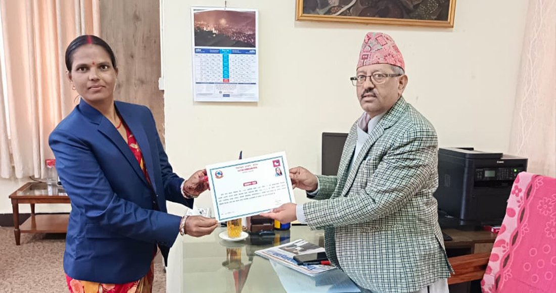   लुम्बिनी प्रदेश सभा सदस्यमा निलम पासवान निर्वाचित