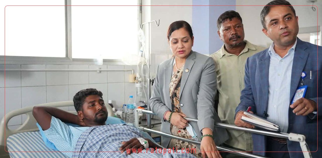 सुनसरी घटनापछि स्वास्थ्यमन्त्री मेहता विराटनगरमा
