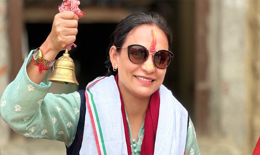   उम्मेदवार कार्की भन्छिन्, 'आत्मनिर्भर सर्लाहीको सपना देखेको छु'