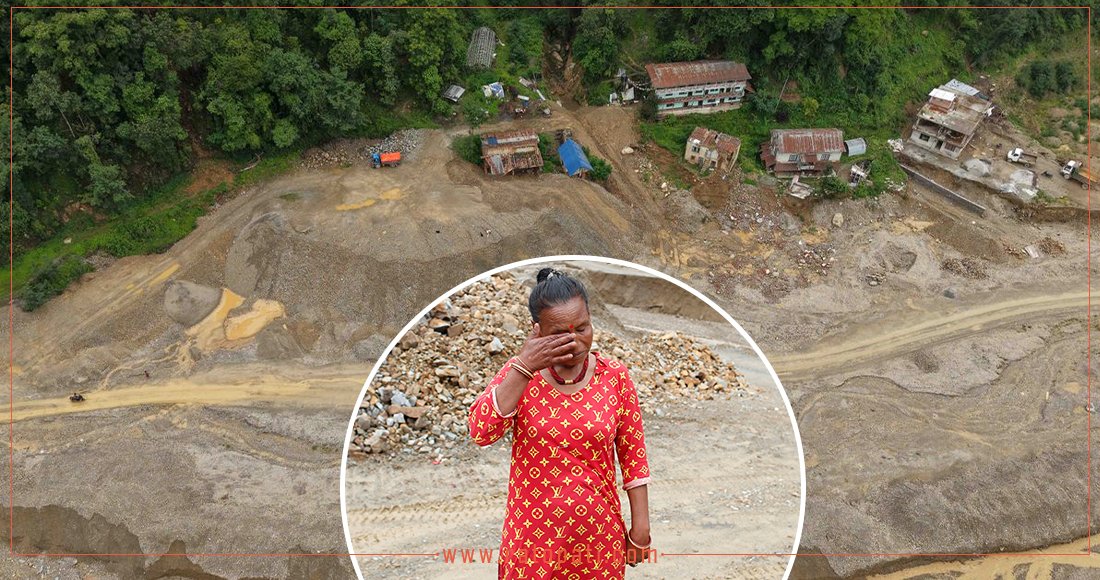   मनसुन सुरु भएसँगै नल्लु खोलाका बाढी पीडितहरू त्रासमा, तस्बिरहरू