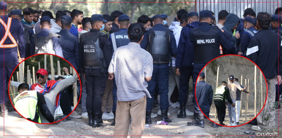   एनपीएल : सुरक्षा चेकजाँच गरेर दर्शकलाई मैदान प्रवेश गराइँदै, तस्बिरहरू