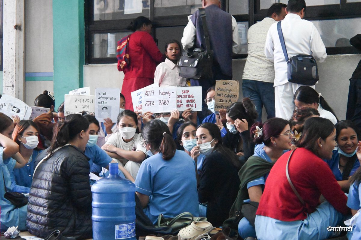 Nurse Protest_Pokhara (4)