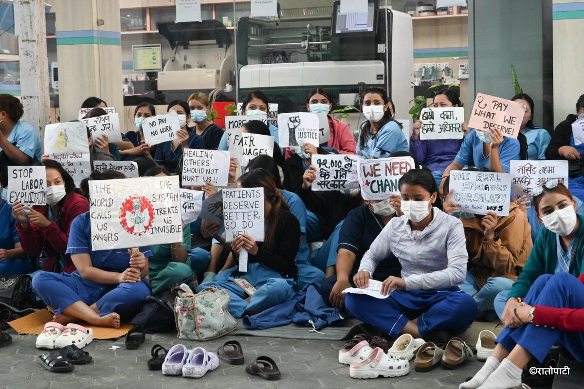 Nurse Protest_Pokhara (6)