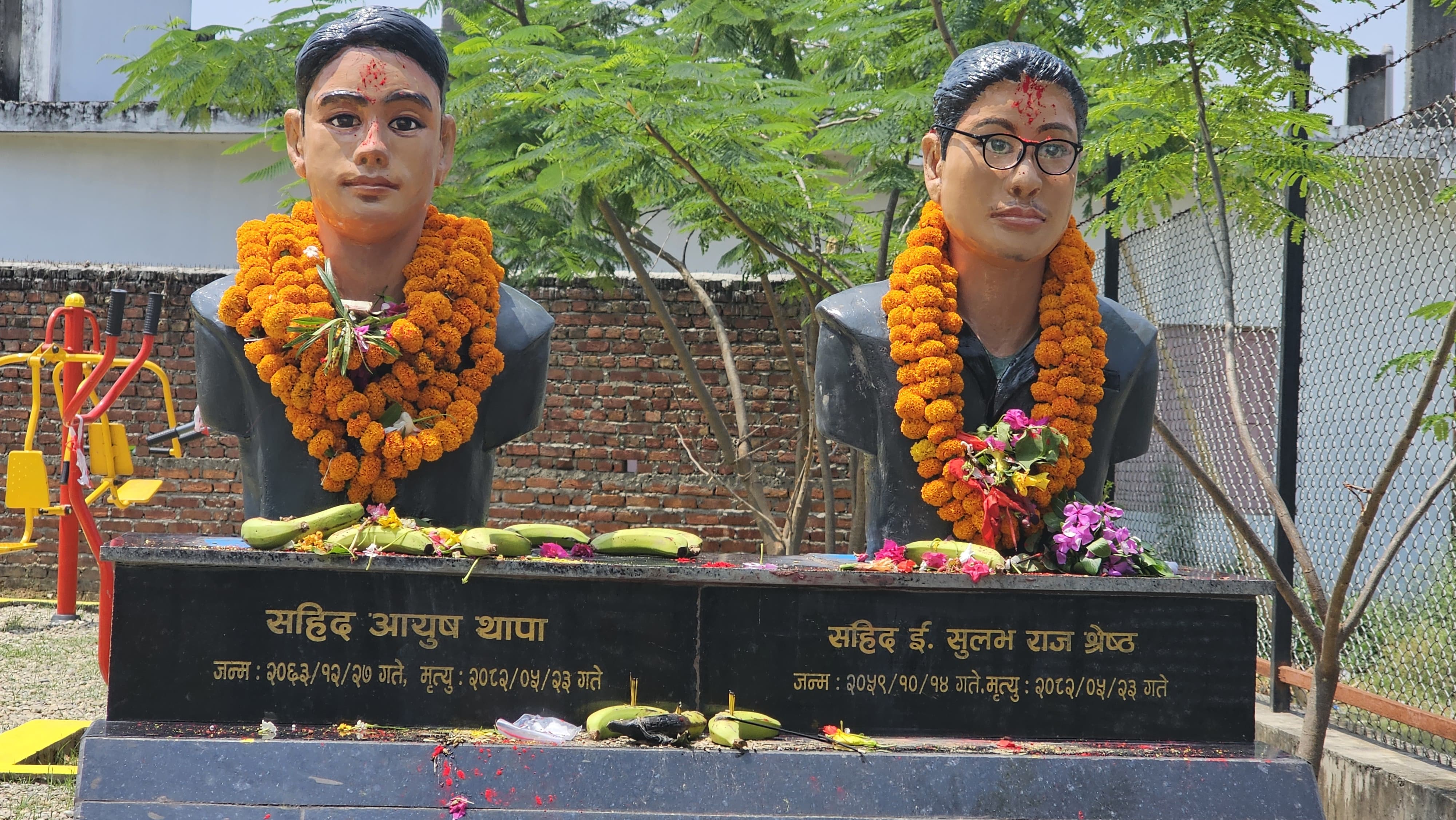   नेपालगन्जमा जेनजी आन्दोलनका दुई सहिदको शालिक अनावरण