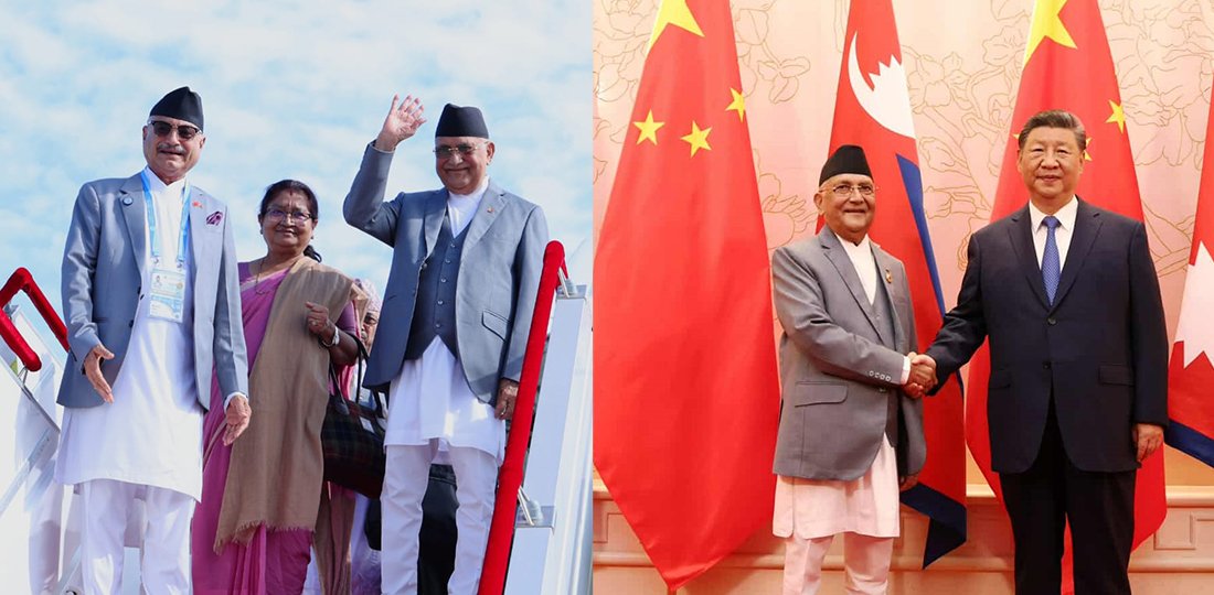   ‘एससिओ’ शिखर सम्मेलनमा सहभागितापछि प्रधानमन्त्री ओली स्वदेश फर्कँदै