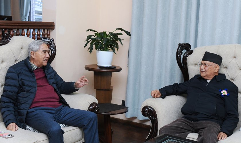 Oli Deuba Bhet