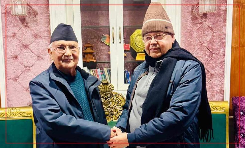   ओली र खनालबिच भेटवार्ता : एकीकृत समाजवादीको एक समूह एमालेमा फर्किने दाबी
