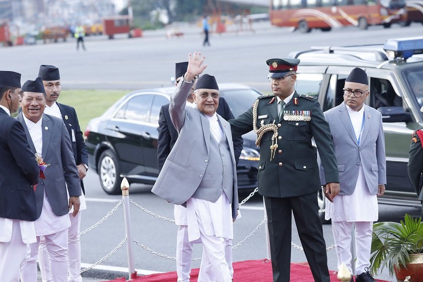   स्पेन लागे प्रधानमन्त्री ओली