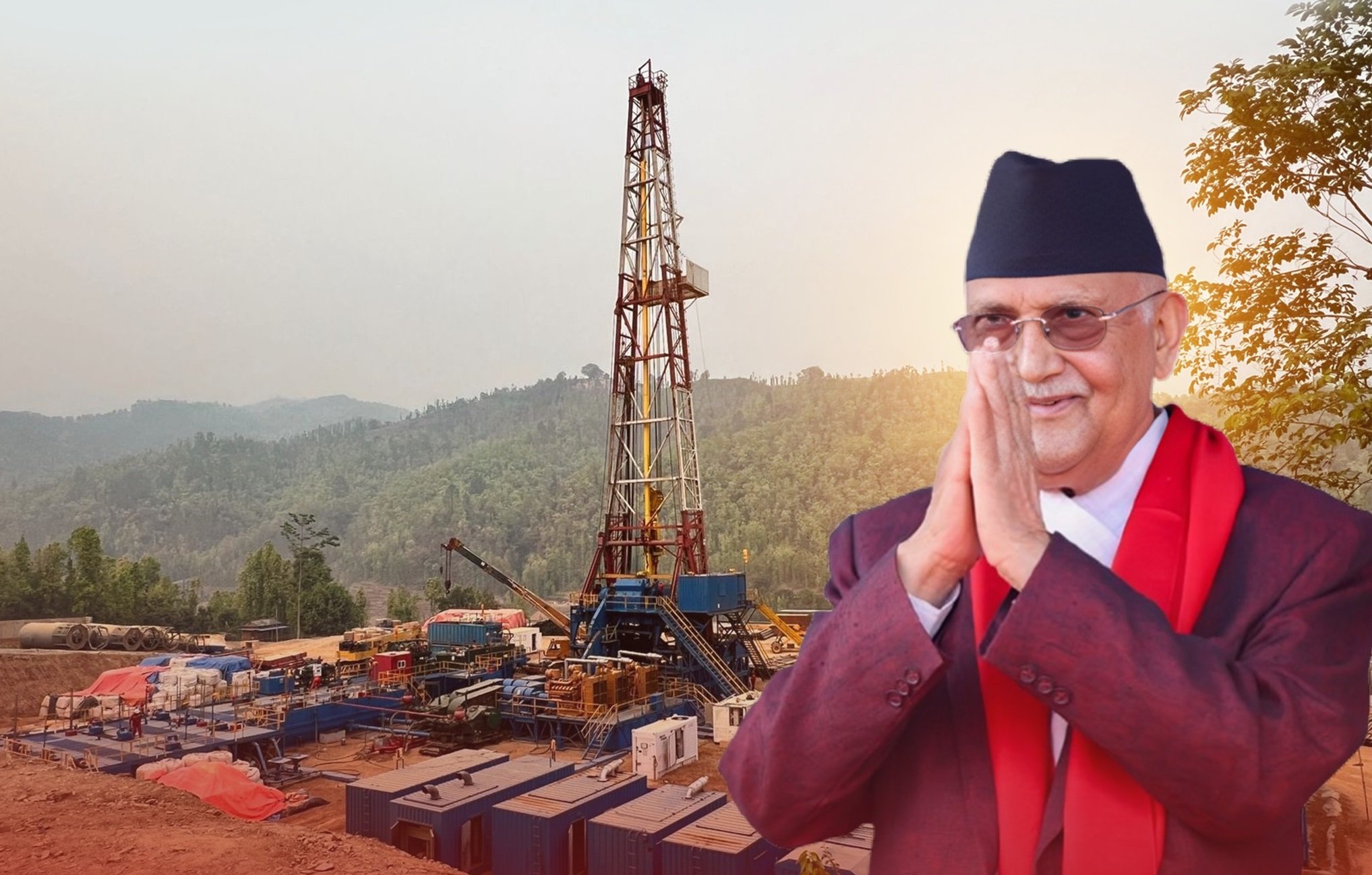 प्रधानमन्त्री ओलीले सम्झिए दैलेखमा पेट्रोलियम पदार्थ अन्वेषण गर्दाका क्षण