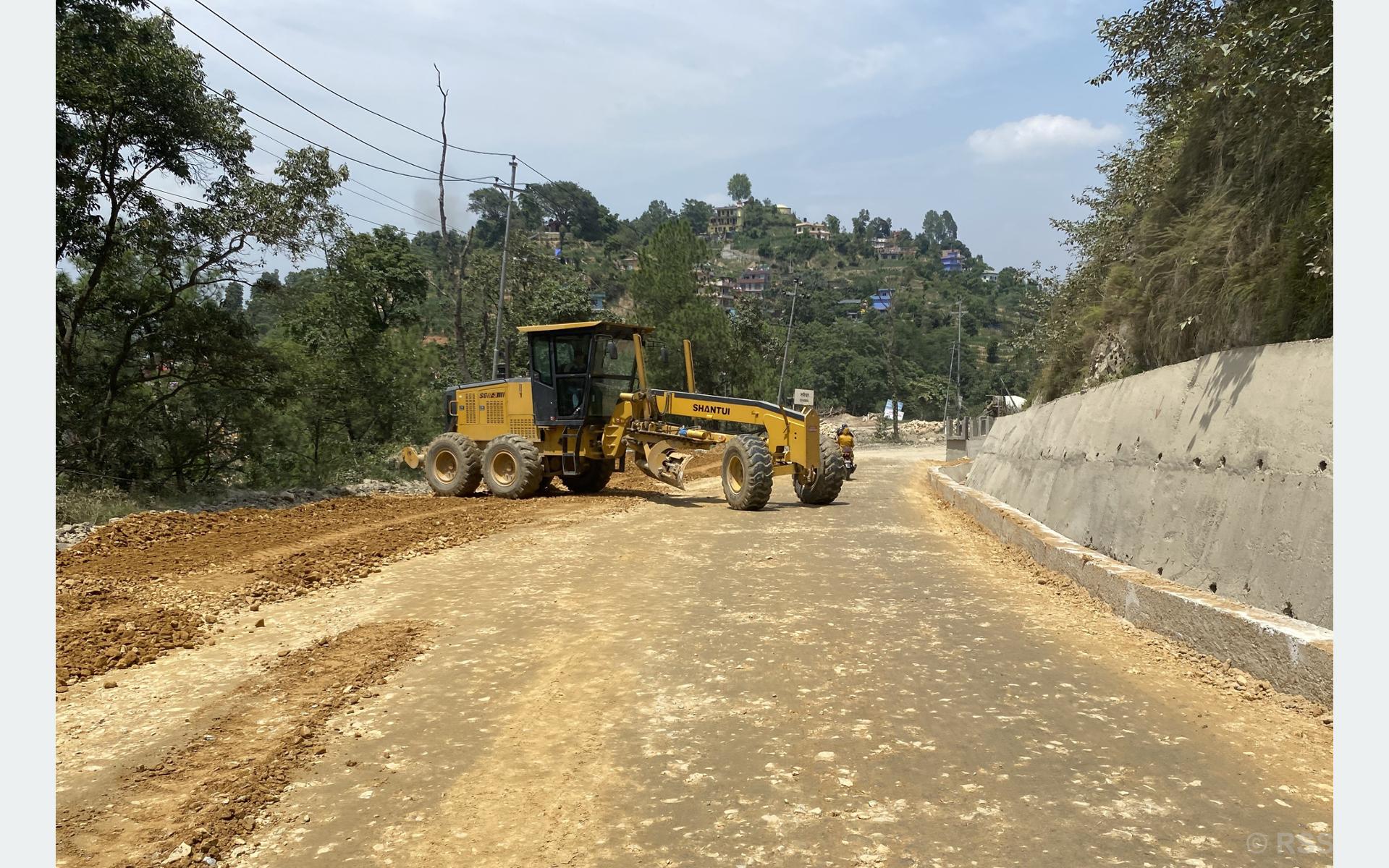 Arniko Highway Road Section Traffic Not To Be Closed At Night Due To Rain