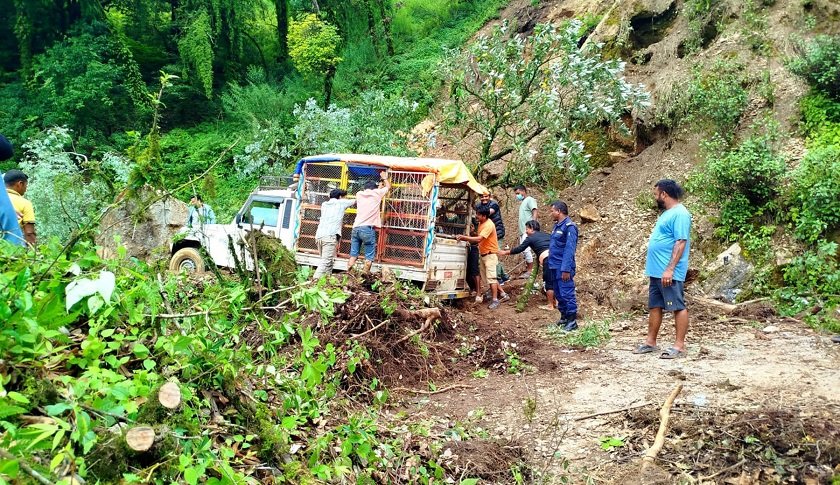 पहिरो हटाएसँगै मध्यपहाडी रुकुम खण्ड सञ्चालन