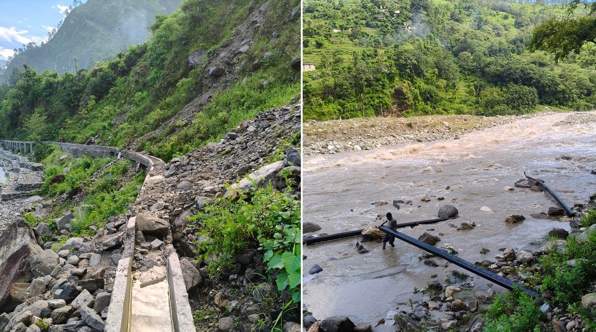 Landslide and Flood Incidents Increase in Bajura Due to Continuous Rain