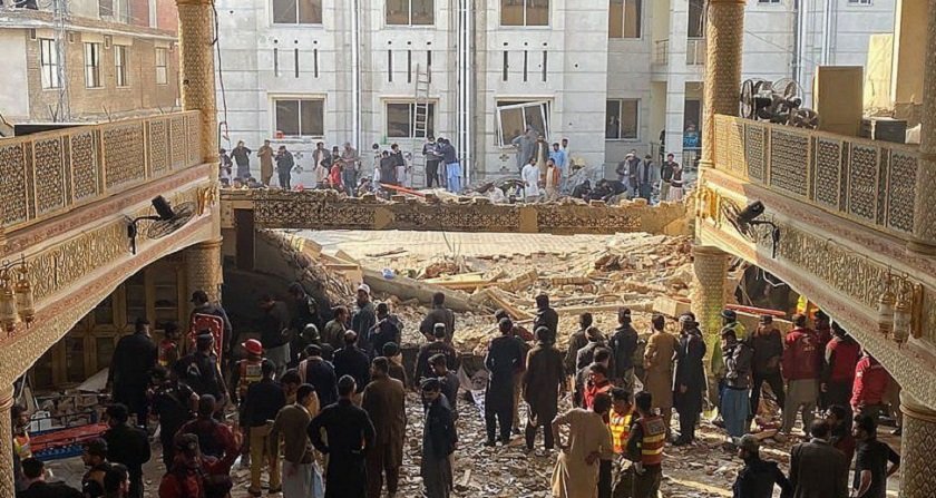 पाकिस्तानको मस्जिदमा विस्फोट : मृत्यु हुनेको सङ्ख्या ४७ पुग्यो
