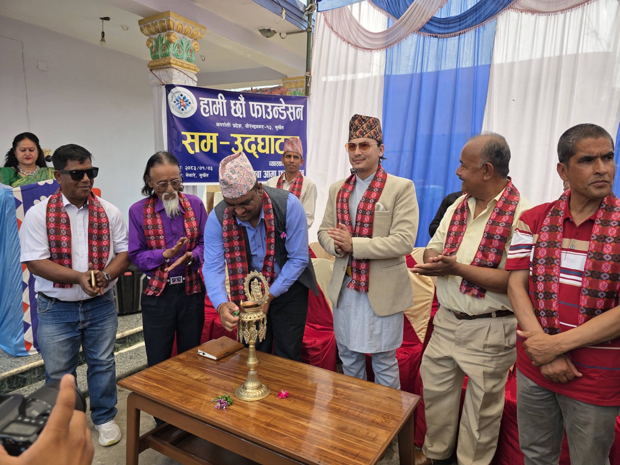 अभिनेता पल शाहले सुर्खेतमा खोले बाल आश्रम