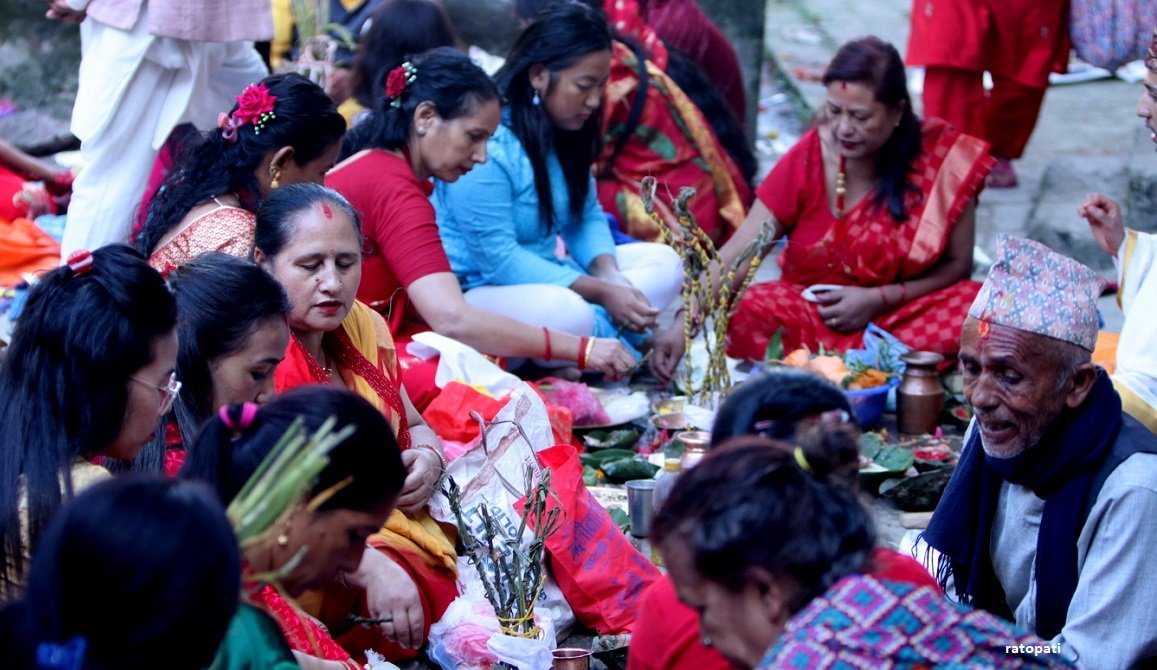 आज ऋषिपञ्चमी, सप्तऋषिको विशेष पूजा आराधना गरिँदै (तस्बिरहरू)