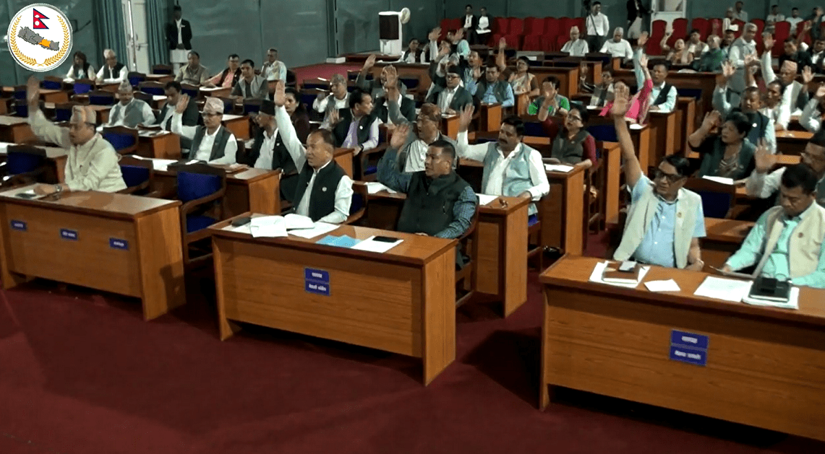 बागमतीको बजेट बहुमतले पारित