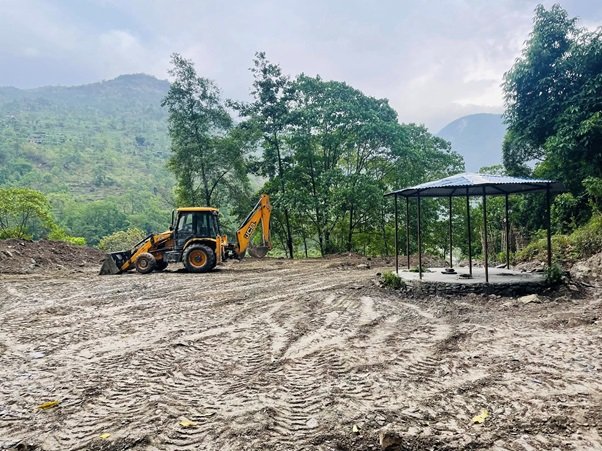 म्याग्दीको कोप्रे झरनामा ‘लभ्ली पार्क’ निर्माण सुरु
