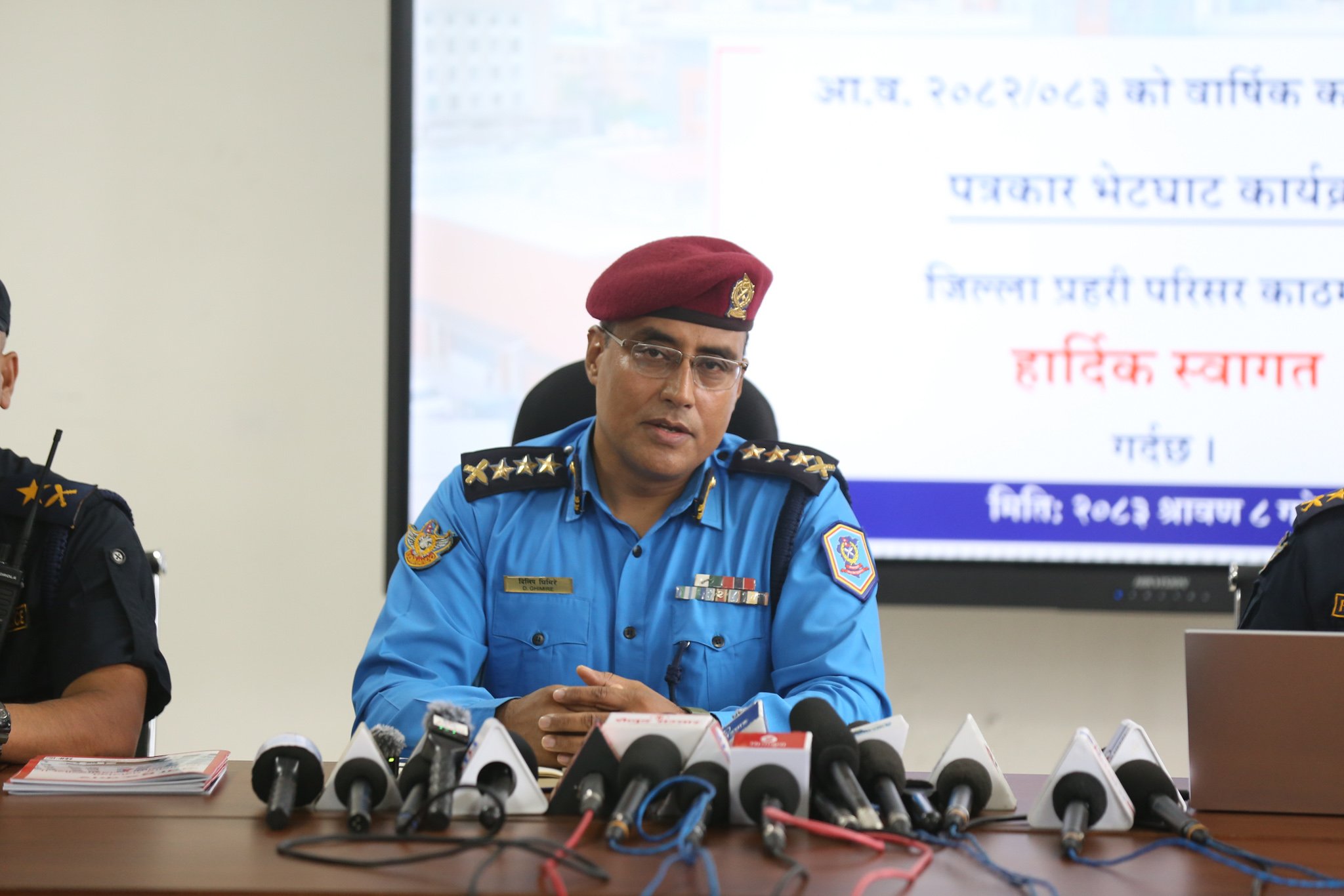 एआई क्यामेरामार्फत ५९ जना पक्राउ, जेनजी प्रदर्शनमा लुटिएका १८५ हतियार बरामद