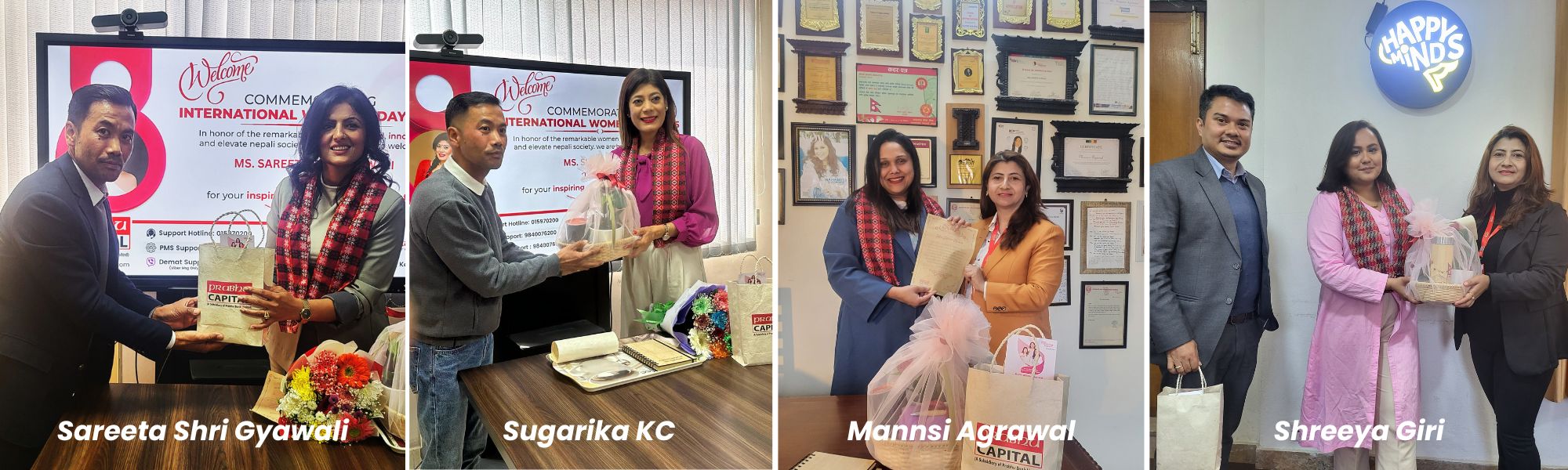 प्रभु क्यापिटलद्वारा अन्तर्राष्ट्रिय महिला दिवसको अवसरमा महिलाहरूलाई सम्मान
