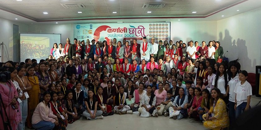 १० बुँदे घोषणापत्र जारी गर्दै सम्पन्न भयो ‘कर्णाली छोरी सम्मेलन’