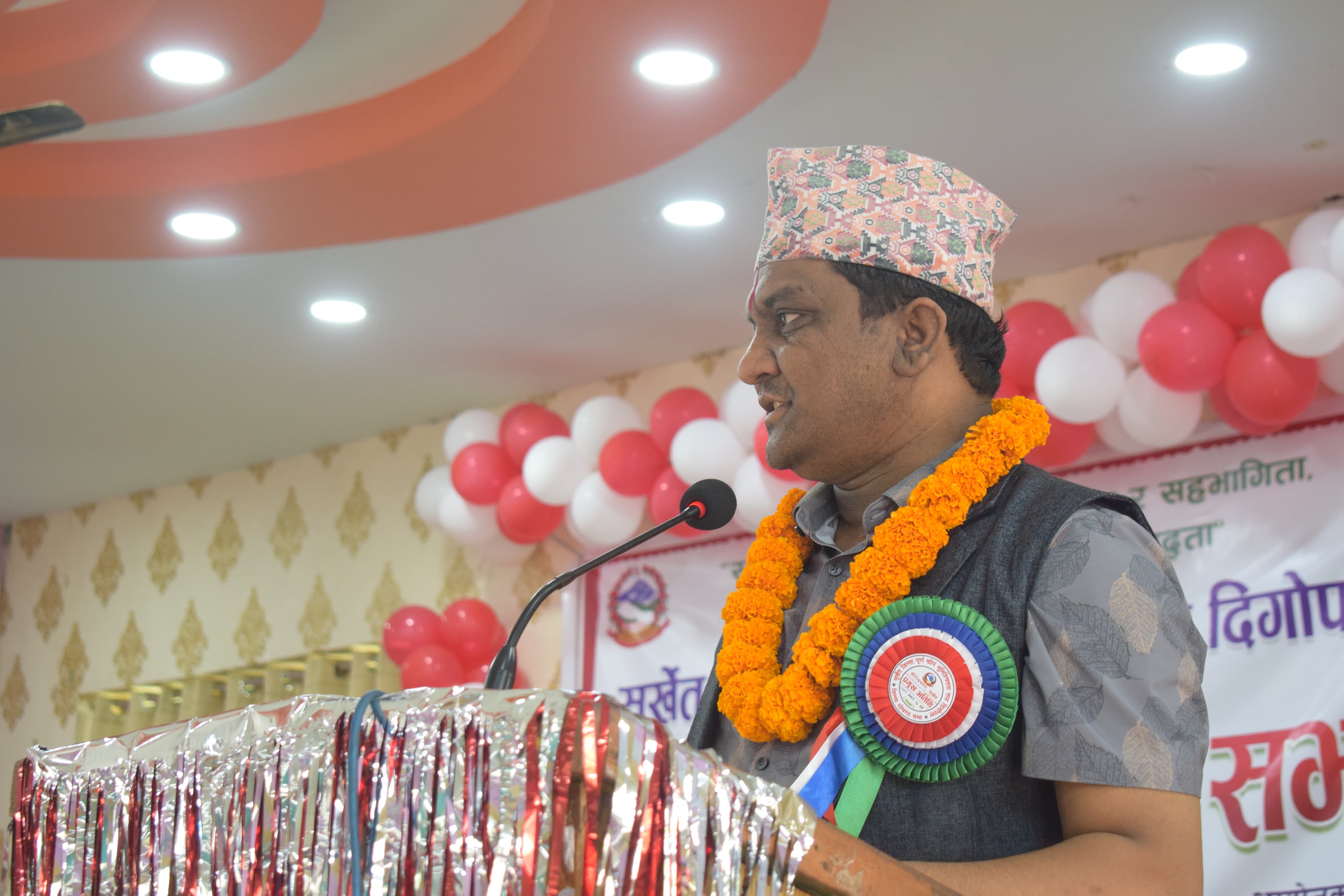 सुर्खेत पूर्ण खोप सुनिश्चितता तथा दिगोपना भएको जिल्ला घोषणा