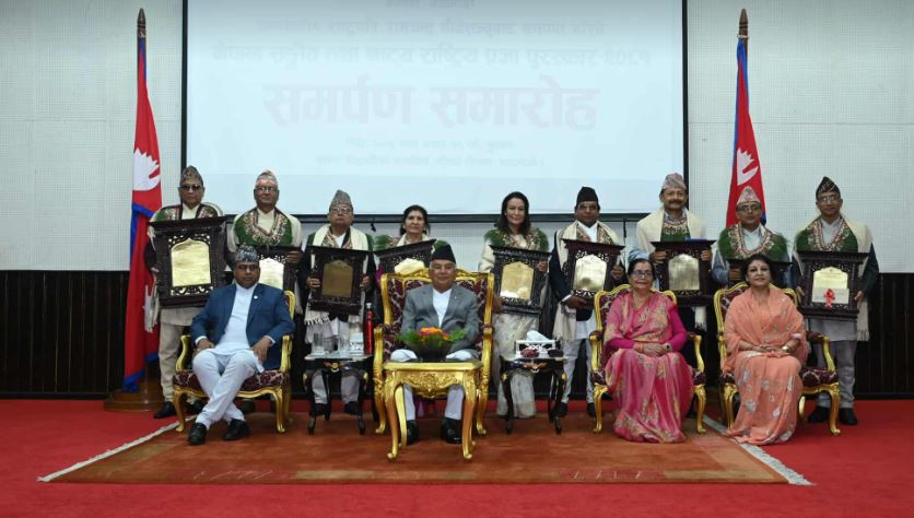  स्रष्टाहरूको साधनाले नै नेपालको साहित्यिक र सांस्कृतिक यात्रा बाँचेको छ : मन्त्री पाण्डे