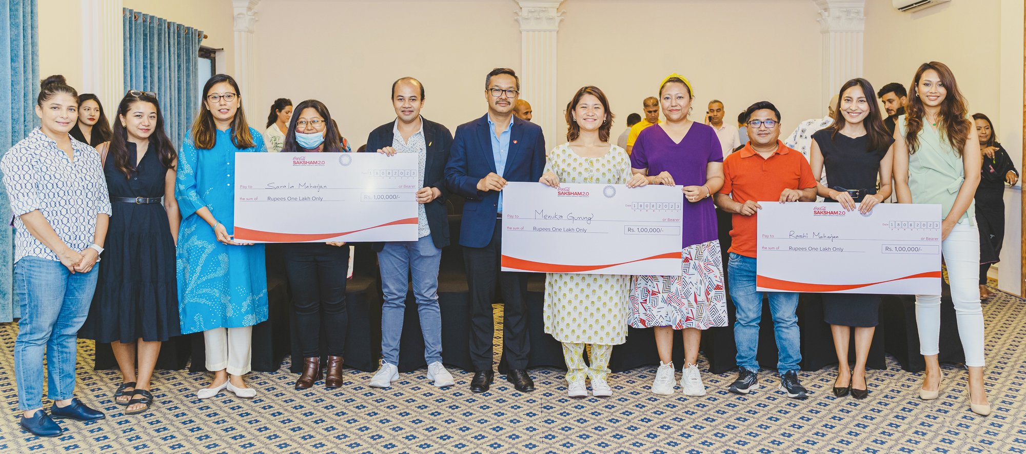 कोका–कोला नेपालले गर्यो सक्षम २.० मेन्टरशिप प्रोग्रामका विजेता घोषणा