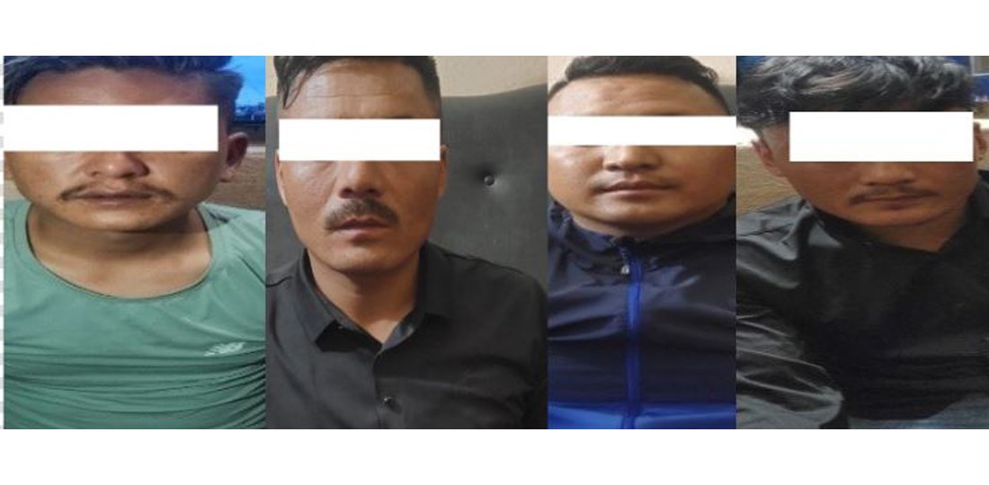   नक्कली पेस्तोल देखाई सात लाख खोसेर भाग्ने चार जना पक्राउ