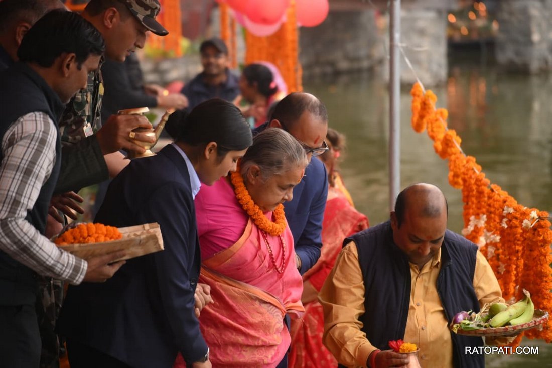 PM Karki at Kamalpokhari_NPL (4)