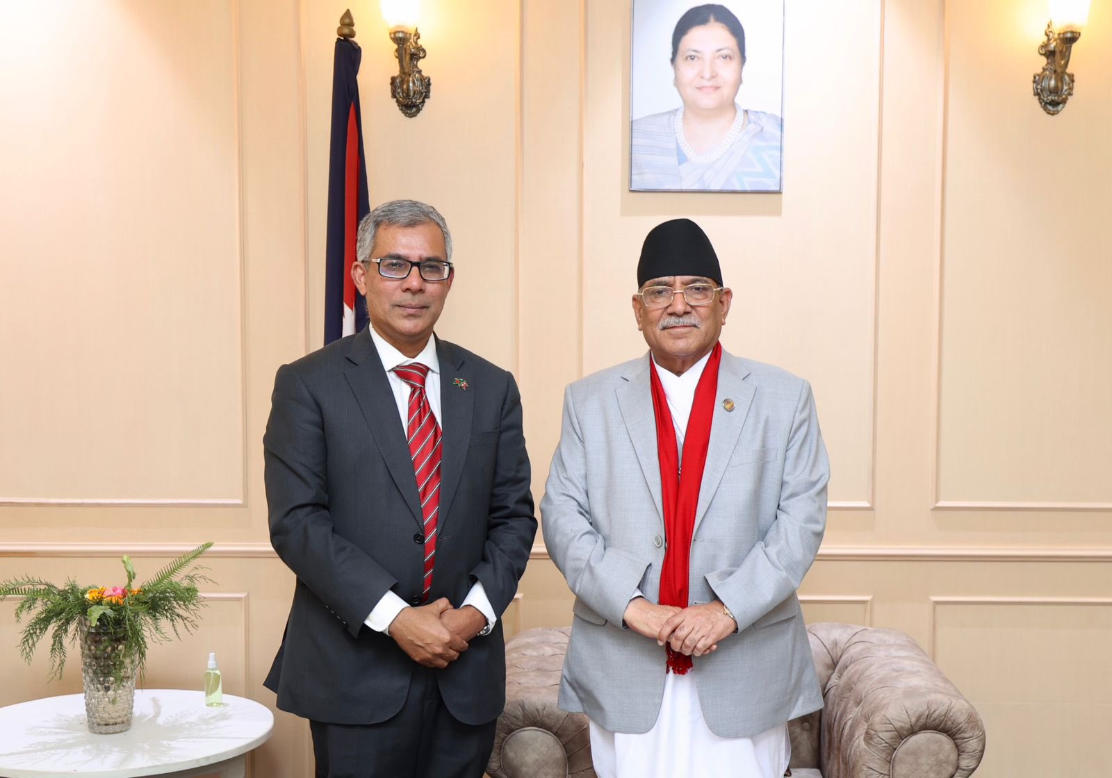 pm prachanda bangladesh ambassador 2