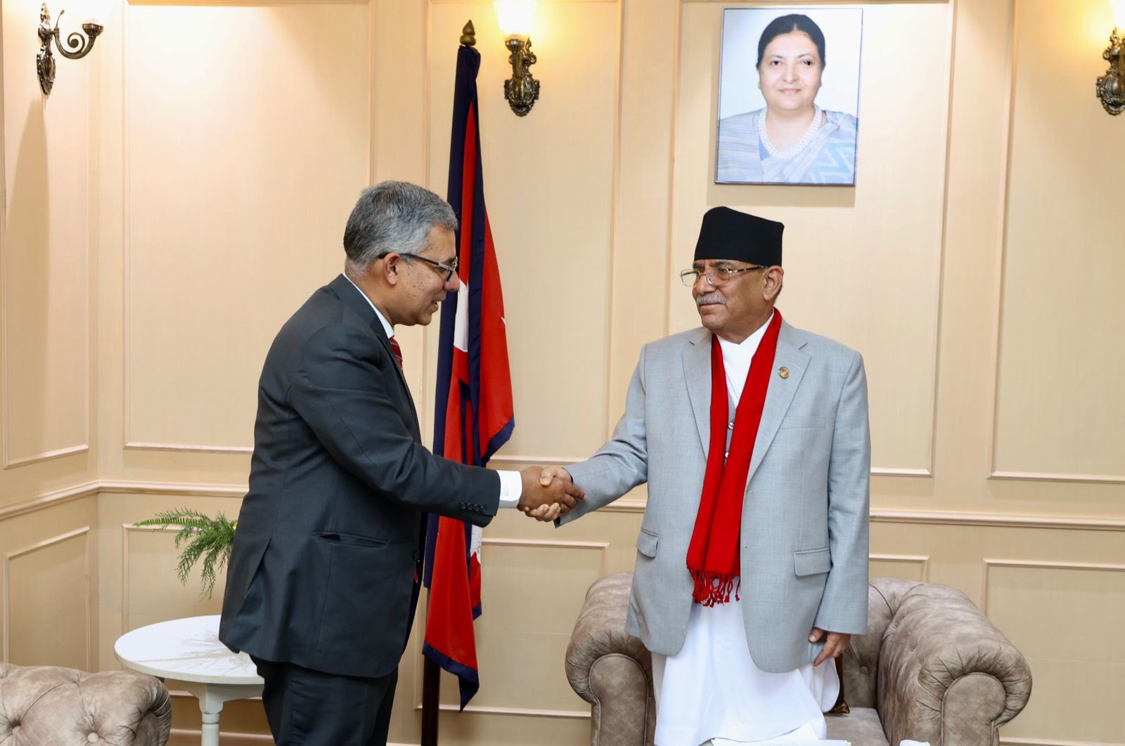 pm prachanda bangladesh ambassador