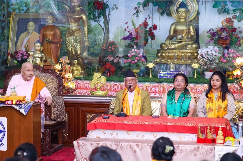   वर्तमान विश्वलाई पहिलेकोभन्दा बढी शान्ति चाहिएको छ : प्रधानमन्त्री