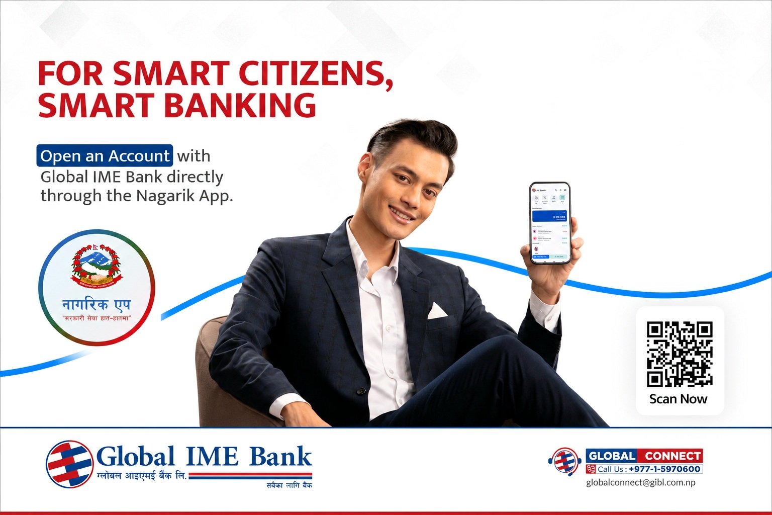 Global IME Bank Partners with Nagarik App for Direct Account Opening